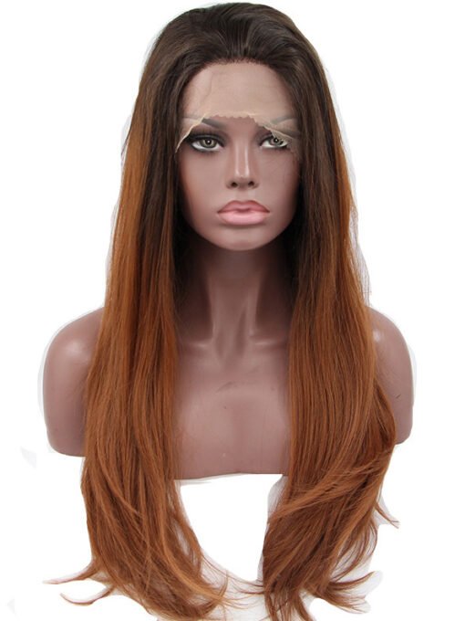 Long Wavy Hair Synthetic Wig Handmade Crossdresser Wigs Donna 1