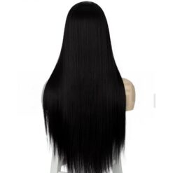 Long Straight Hair Lace Synthetic Wig Handmade Crossdresser Wigs Noah 9