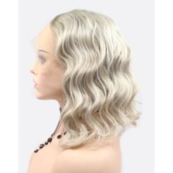 Medium Wavy Golden Hair Synthetic Wig Handmade Crossdresser Wigs Nevada 2