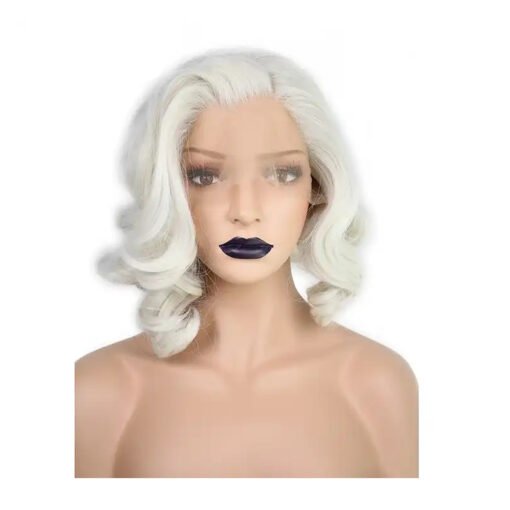 Medium Wavy Hair Synthetic Wig Handmade Crossdresser Wigs Braxton