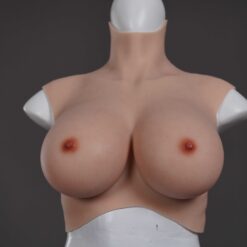 Half Upper Vest High Collar Silicone Breast Forms L 8th Gen 14