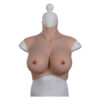 Half Upper Vest High Collar Silicone Breast Forms L 8th Gen 2