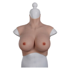 Half Upper Vest High Collar Silicone Breast Forms L 8th Gen 2