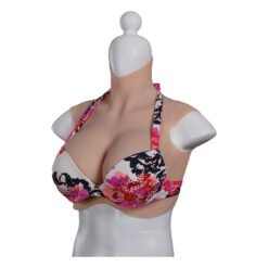 Half Upper Vest High Collar Silicone Breast Forms M 8th Gen 11