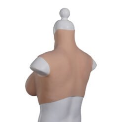 Half Upper Vest High Collar Silicone Breast Forms M 8th Gen 7