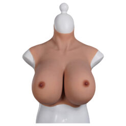 Half Upper Vest High Collar Silicone Breast Forms Huge S Cup 8th Gen 2