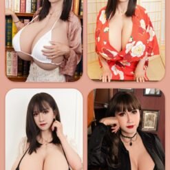 High Neck Silicone Breast Forms Crossdresser Boobs Breastplate V8 Z Cup Size L (16)