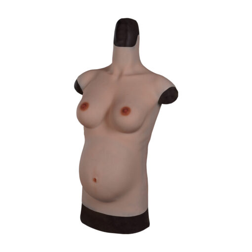 Silicone Breast with Pregnancy Belly Pregnant Woman Suit 4 Months 8th Gen 3