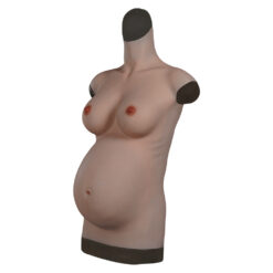 Silicone Breast with Pregnancy Belly Pregnant Woman Suit 6 Months 8th Gen 3