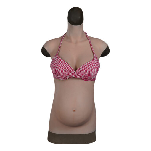Silicone Breast with Pregnancy Belly Pregnant Woman Suit 6 Months 8th Gen 7
