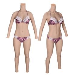 Silicone Full Bodysuit Full Length Long Sleeve E Cup Size M 8th Gen- (2)