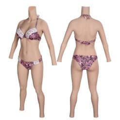 Silicone Full Bodysuit Full Length Long Sleeve E Cup Size M 8th Gen- (3)