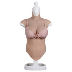 Full Upper Vest High Collar Silicone Breast Forms L 8th Gen 5