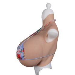Half Upper Vest High Collar Silicone Breast Forms Huge Z Cup 8th Gen 1