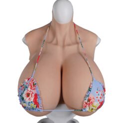 Half Upper Vest High Collar Silicone Breast Forms Huge Z Cup 8th Gen 9