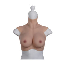 Half Upper Vest High Collar Silicone Breast Forms S 8th Gen 2