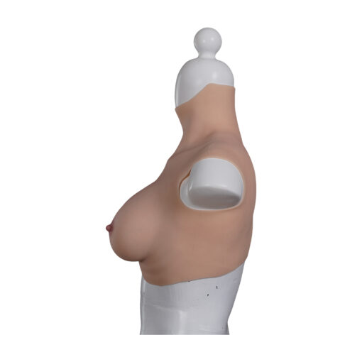 Half Upper Vest High Collar Silicone Breast Forms S 8th Gen 4