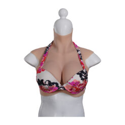 Half Upper Vest High Collar Silicone Breast Forms S 8th Gen 8