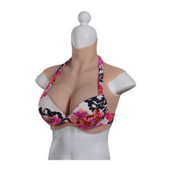 Half Upper Vest High Collar Silicone Breast Forms S 8th Gen 9