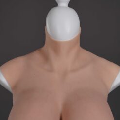 Half Upper Vest High Collar Silicone Breast Forms XL 8th Gen 12