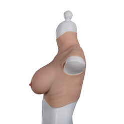 Half Upper Vest High Collar Silicone Breast Forms XL 8th Gen 4