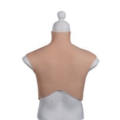 Half Upper Vest High Collar Silicone Breast Forms XL 8th Gen 5