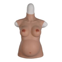 Silicone Breast with Pregnancy Belly 4 Months Pregnant Woman Suit 4th Gen 6