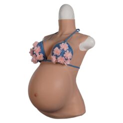 Silicone Breast with Pregnancy Belly 9 Months Pregnant Woman Suit 4th Gen 8