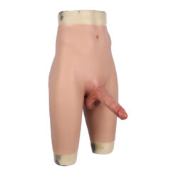 Silicone Dildo Pants Penis Half Length Hollow for Male 18cm / 23cm 4th Gen 11