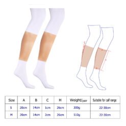 Silicone Limb Cover for Calf Legs & Arms 26cm 28