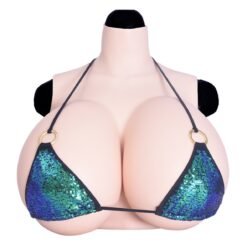 Half Upper Vest High Collar Silicone Breast Forms S Cup 4th Gen 2