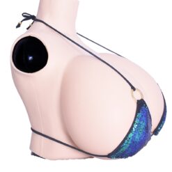 Half Upper Vest High Collar Silicone Breast Forms S Cup 4th Gen 5
