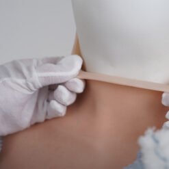 Half Upper Vest High Collar Silicone Breast Forms (Thin) 8th Gen 34