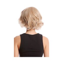 Female Short Wave Blonde Hair Synthetic Wig Handmade Crossdresser Wigs Kris 1