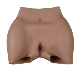 Silicone Vagina Panties Super Strong Hip Enhance Quarter Length Built-in Tubes 8th Gen (11)