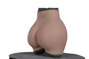 Silicone Vagina Panties Super Strong Hip Enhance Quarter Length Built-in Tubes 8th Gen (9)