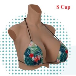 Half Upper Vest High Collar Silicone Breast Forms S Cup 5th Gen (7)