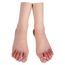 Silicone Foot Mannequin Lifelike Female Practice Feet Model (11)