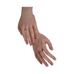 Silicone Hand Mannequin Lifelike Female Practice Hands Model (5)