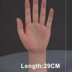 Silicone Hand Mannequin Lifelike Female Practice Hands Model Size