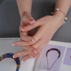 Silicone Hand Mannequin Lifelike Female Practice Hands Model(15)