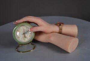 Silicone Hand Mannequin Lifelike Female Practice Hands Model(17)