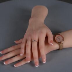 Silicone Hand Mannequin Lifelike Female Practice Hands Model(22)
