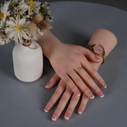 Silicone Hand Mannequin Lifelike Female Practice Hands Model(24)