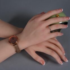 Silicone Hand Mannequin Lifelike Female Practice Hands Model(27)