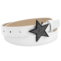 White Rhinestone Star Belt – Gyaru Fashion Accessory