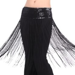 Sequin Fringe Tassel Belt – Festival Waistband