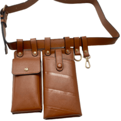 Double Pouch Belt Bag – Versatile Crossbody or Waist Bag